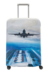 Чехол для чемодана "Plane" M/L (SP240)