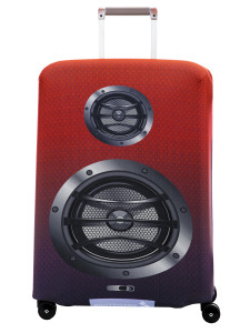 Чехол для чемодана  "Boombox" M/L (SP180)