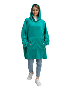 Blanket Hoodie Travel Green