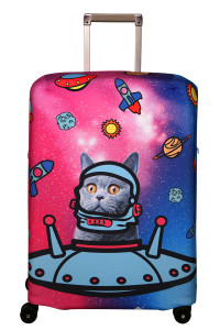 Чехол для чемодана "Rocket" (Ракета) M/L (SP180)