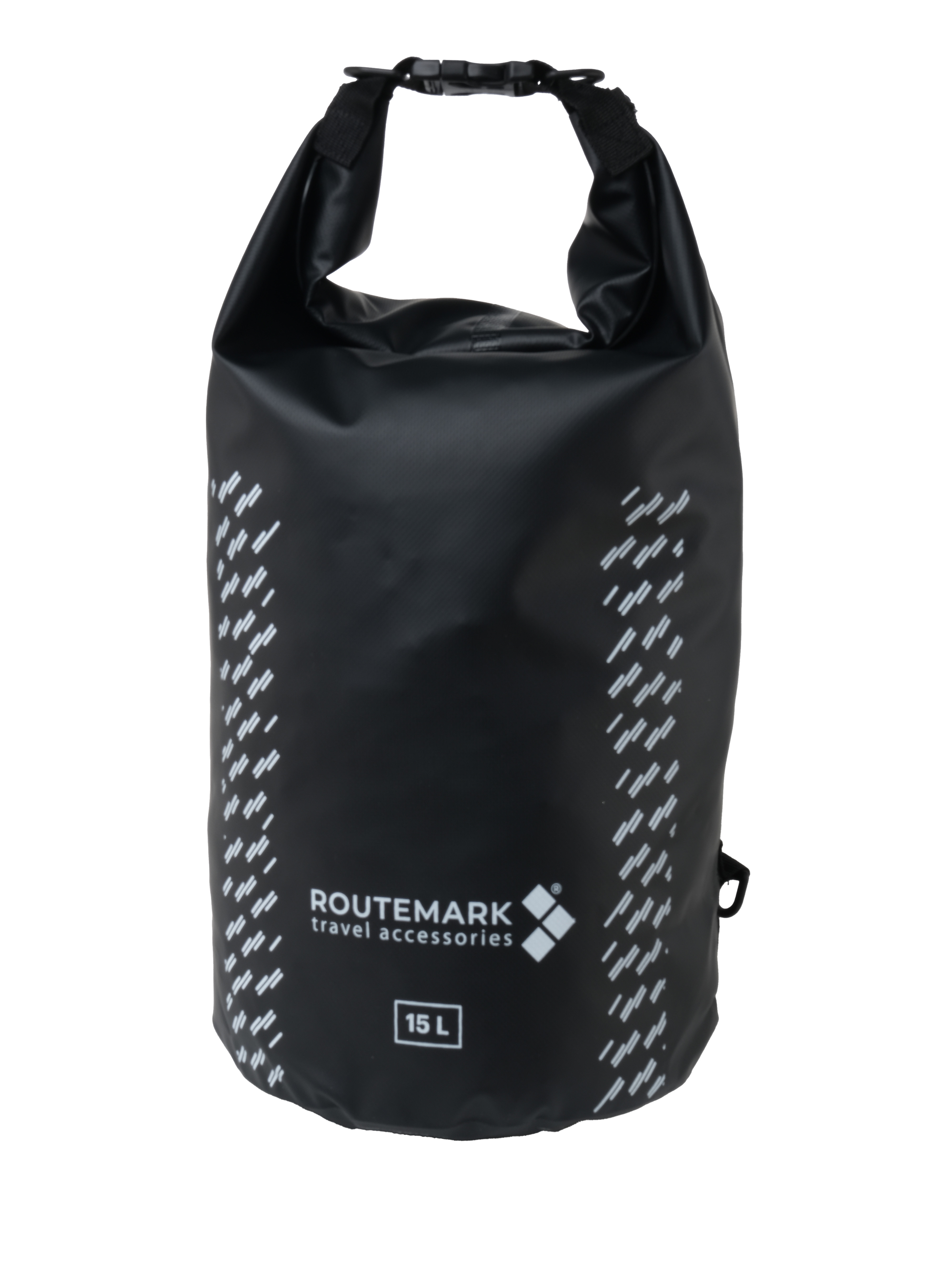 Сумка водонепроницаемая Ocean Pack Routemark "Fast Track" 15л черная