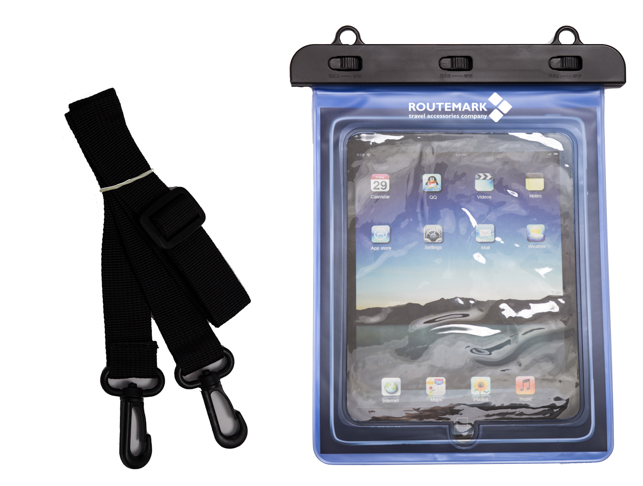 Водонепроницаемый чехол IPAD WPcase  Синий