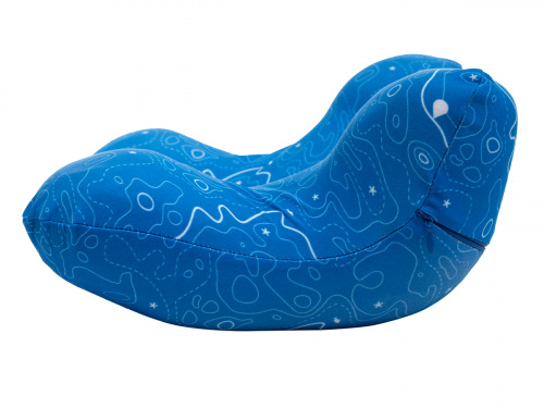 Подушка Nap Pillow синяя с белым
