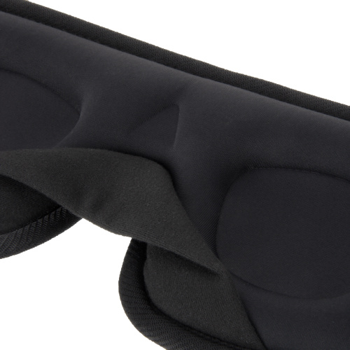 Маска для сна 3D "Air clouds" black