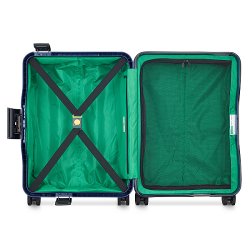Чемодан 4-х колесный DELSEY COLOR BLOCK HARDSIDE 40 x 55 x 20 см синий
