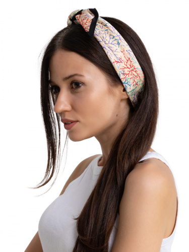 Платок silk 83,5х83,5 Пушкинский музей - Кораллы (японская декоративная бумага конца XIX – начала XX
