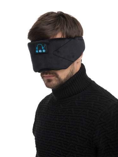 Маска с  bluetooth Черная 