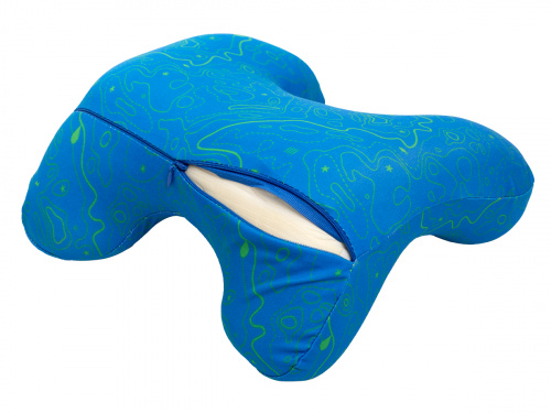 Подушка Nap Pillow синяя с зеленым Подушка Nap Pillow синяя с зеленым