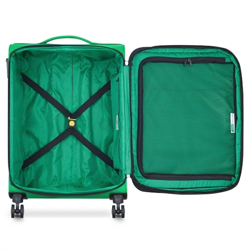 Чемодан 4-х колесный DELSEY DELSEY COLOR BLOCK 28 x 65 x 5 см зеленый
