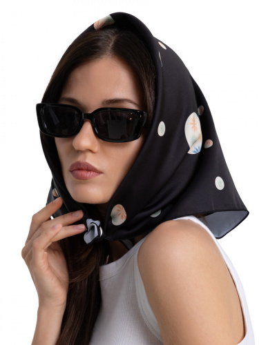 Платок silk 83,5х83,5 Пушкинский музей - Шары (японская декоративная бумага конца XIX – начала XX 