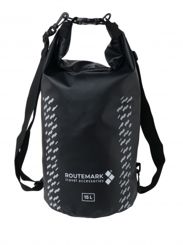 Сумка водонепроницаемая Ocean Pack Routemark "Fast Track" 15л черная Сумка водонепроницаемая Ocean Pack Routemark "Fast Track" 15л черная