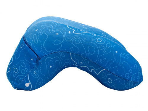 Подушка Nap Pillow синяя с белым