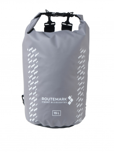 Сумка водонепроницаемая Ocean Pack Routemark "Fast Track" 15л серая Сумка водонепроницаемая Ocean Pack Routemark "Fast Track" 15л серая